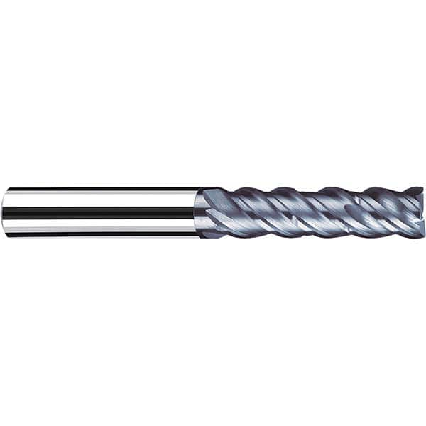 Fraisa - 3/4, 2-1/4" LOC, 3/4" Shank Diam, 4-3/4" OAL, 4 Flute Solid Carbide Square End Mill - Benchmark Tooling