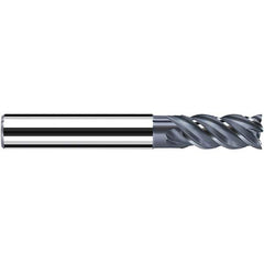 Fraisa - 1/2" Diam 4 Flute Solid Carbide 0.008" Corner Radius End Mill - Benchmark Tooling