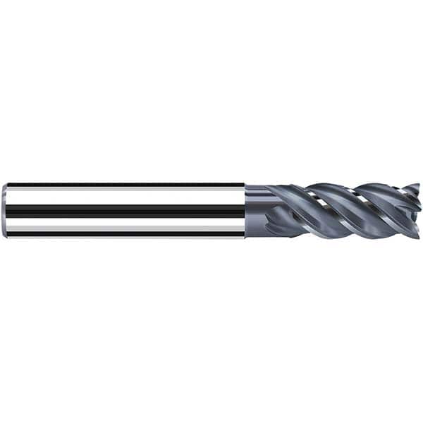 Fraisa - 5/8" Diam 4 Flute Solid Carbide 0.008" Corner Radius End Mill - Benchmark Tooling