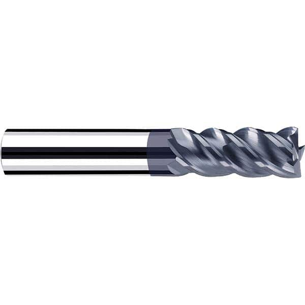 Fraisa - 3/16, 3/8" LOC, 1/4" Shank Diam, 2" OAL, 4 Flute Solid Carbide Square End Mill - Benchmark Tooling