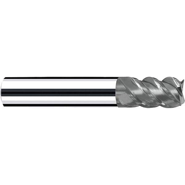 Fraisa - 1/4, 5/16" LOC, 1/4" Shank Diam, 2" OAL, 4 Flute Solid Carbide Square End Mill - Benchmark Tooling