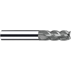 Fraisa - 1/2, 1-1/4" LOC, 1/2" Shank Diam, 3-1/2" OAL, 4 Flute Solid Carbide Square End Mill - Benchmark Tooling