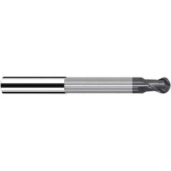 Fraisa - 12mm Diam, 13mm LOC, 2 Flute Solid Carbide Ball End Mill - Benchmark Tooling