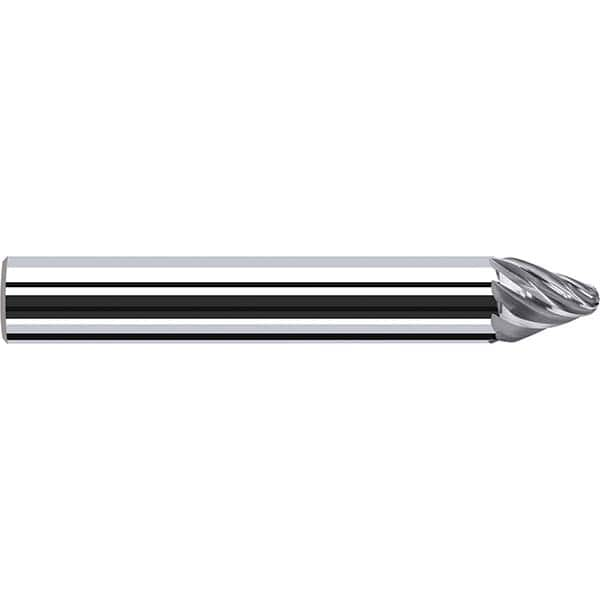 Fraisa - 8 Flute Solid Carbide Circle Segment Taper Form End Mill - Benchmark Tooling