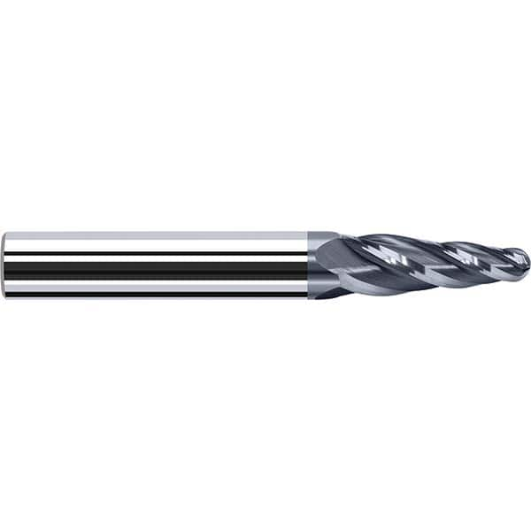 Fraisa - 4 Flute Solid Carbide Circle Segment Taper Form End Mill - Benchmark Tooling