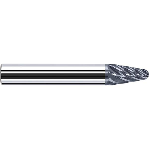 Fraisa - 8 Flute Solid Carbide Circle Segment Taper Form End Mill - Benchmark Tooling