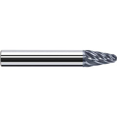 Fraisa - 8 Flute Solid Carbide Circle Segment Taper Form End Mill - Benchmark Tooling