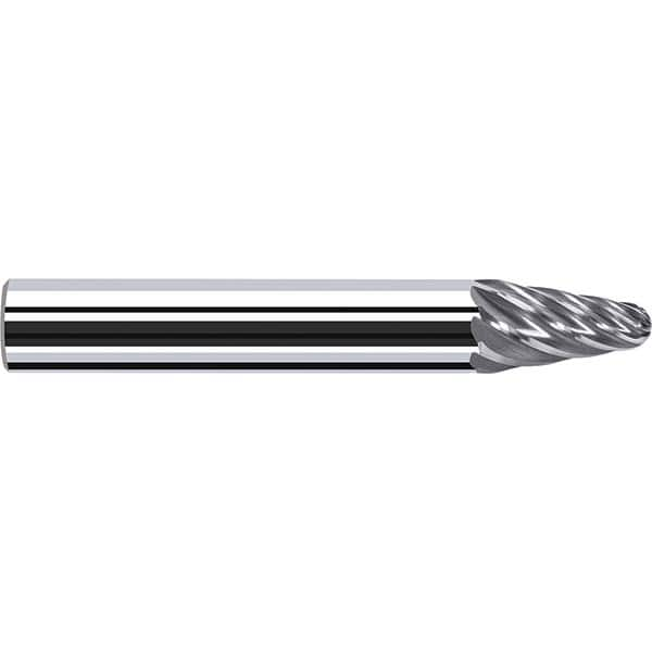 Fraisa - 4 Flute Solid Carbide Circle Segment Taper Form End Mill - Benchmark Tooling