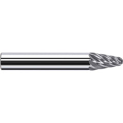 Fraisa - 8 Flute Solid Carbide Circle Segment Taper Form End Mill - Benchmark Tooling