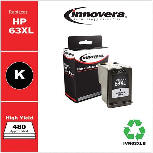 innovera - Office Machine Supplies & Accessories For Use With: HP DeskJet 1110, 1112, 2130, 2132, 3630, 3631, 3632, 3633, 3634, 3636, 3637; HP ENVY 4512, 4516, 4520, 4522, 4523, 4524; HP OfficeJet 3830, 3831, 3833, 4650, 4652, 4654, 4655 Nonflammable: No - Benchmark Tooling