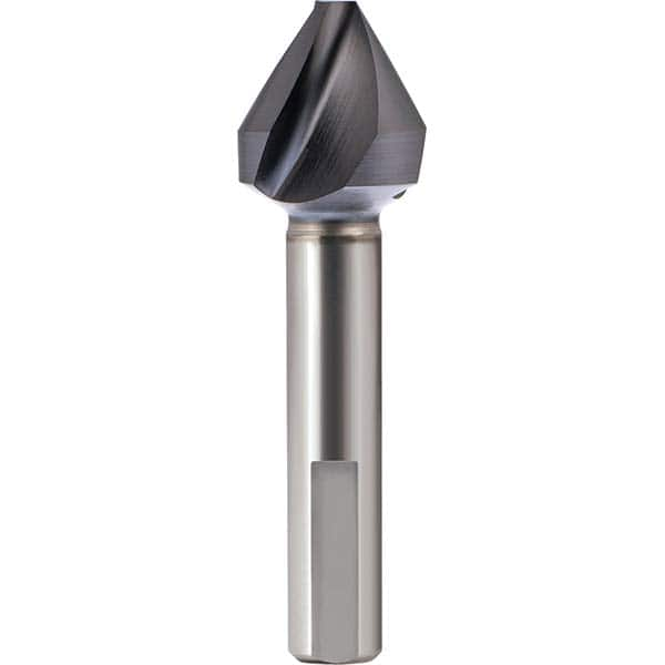 Guhring - Countersinks Head Diameter (mm): 25.0000 Number of Flutes: 3 - Benchmark Tooling