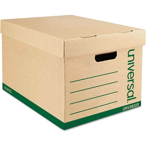 UNIVERSAL - Compartment Storage Boxes & Bins Type: Storage Box Color: Kraft/Green - Benchmark Tooling