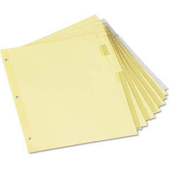 UNIVERSAL - Tabs, Indexes & Dividers Indexes & Divider Type: Customizable Size: 8-1/2 x 11 - Benchmark Tooling