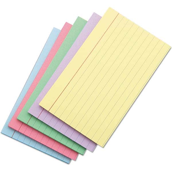 UNIVERSAL - Rolodexes & Cards Rolodex Type: Index Cards Size: 5 x 8 - Benchmark Tooling