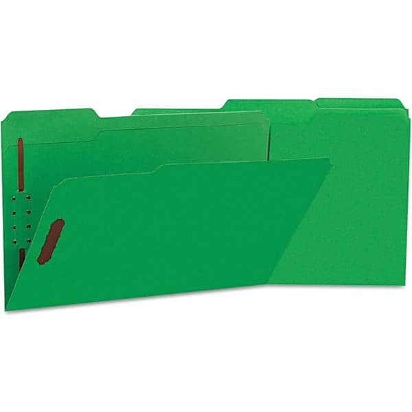 UNIVERSAL - File Folders, Expansion Folders & Hanging Files Folder/File Type: File Folders with Top Tab Color: Green - Benchmark Tooling