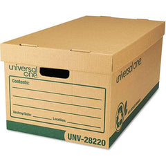 UNIVERSAL - Compartment Storage Boxes & Bins Type: Storage Box Color: Kraft/Green - Benchmark Tooling