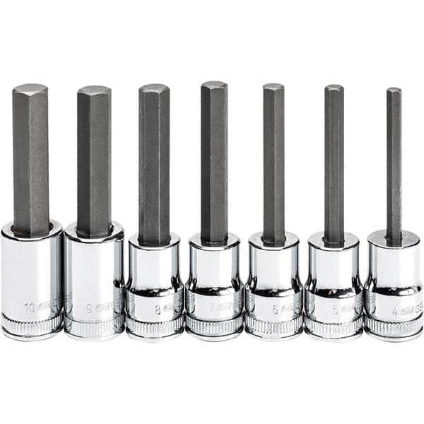 GearWrench - Hex & Torx Bit Socket Sets Type: Hex Bits Drive Size: 3/8 - Benchmark Tooling