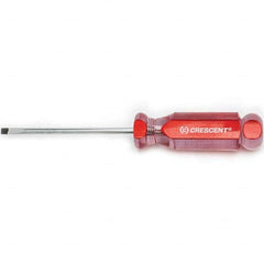 Crescent - Slotted Screwdrivers Tool Type: Screwdriver Overall Length Range: 7" - 9.9" - Benchmark Tooling