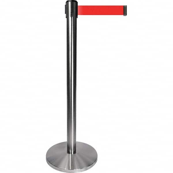 Tensator - Barrier Posts Type: Tensabarrier Post Post Color/Finish: Satin Chrome - Benchmark Tooling