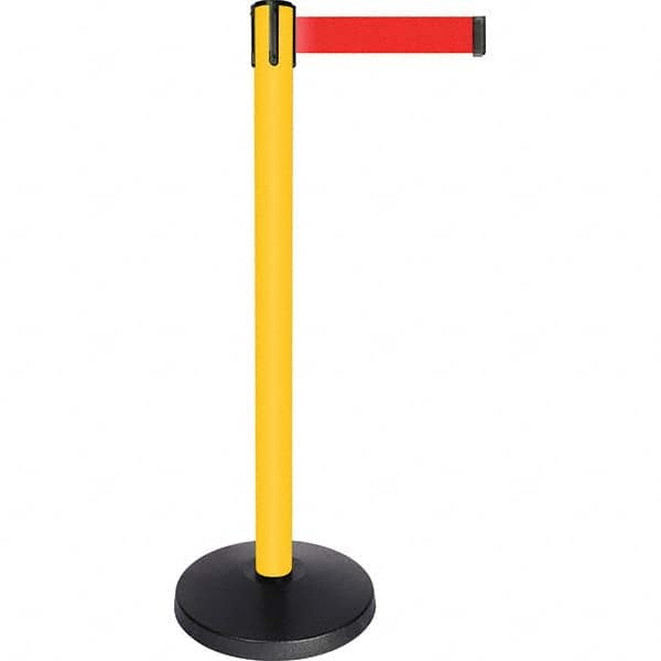 Tensator - Barrier Posts Type: Tensabarrier Post Post Color/Finish: Yellow - Benchmark Tooling