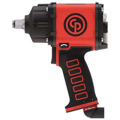 Chicago Pneumatic - Air Impact Wrenches & Ratchets Drive Size: 1/2 Handle Type: Pistol Grip - Benchmark Tooling