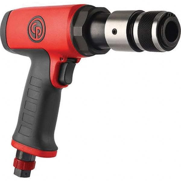 Chicago Pneumatic - 3,500 BPM, 2.64" Long Stroke, Air Chipping Hammer - Benchmark Tooling