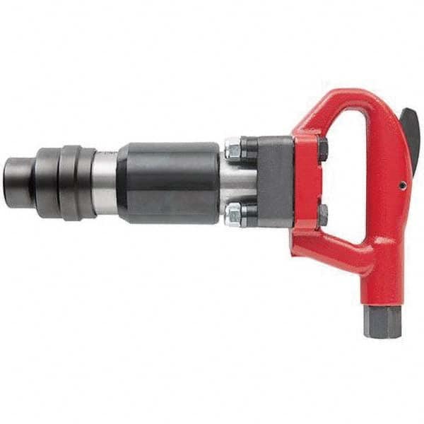 Chicago Pneumatic - 2,600 BPM, 1-1/8" Long Stroke, Air Chipping Hammer - Benchmark Tooling