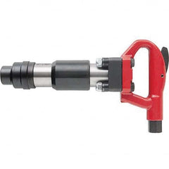 Chicago Pneumatic - 2,150 BPM, 1-1/8" Long Stroke, Air Chipping Hammer - Benchmark Tooling