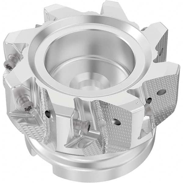 Seco - Indexable Square-Shoulder Face Mills Cutting Diameter (mm): 80.00 Cutting Diameter (Decimal Inch): 3.1497 - Benchmark Tooling