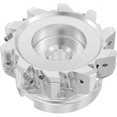 Seco - Indexable Square-Shoulder Face Mills Cutting Diameter (Inch): 4 Cutting Diameter (Decimal Inch): 4.0000 - Benchmark Tooling