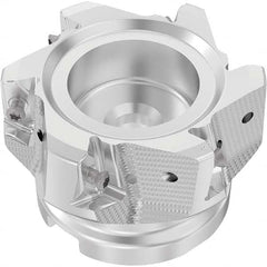 Seco - Indexable Square-Shoulder Face Mills Cutting Diameter (Inch): 2-1/2 Cutting Diameter (Decimal Inch): 2.5000 - Benchmark Tooling