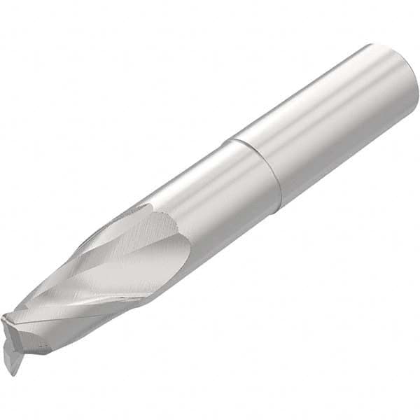 Niagara Cutter - 1/2" Diam 2 Flute Solid Carbide 0.06" Corner Radius End Mill - Benchmark Tooling