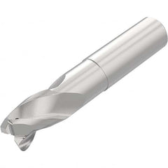 Niagara Cutter - 1/2" Diam 3 Flute Solid Carbide 0.03" Corner Radius End Mill - Benchmark Tooling