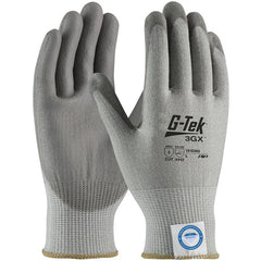 19-D360/S Coated Gloves - G-Tek 3GX Dyneema Diamond - Gray 13G Shell - Gray PU Smooth Grip - A3