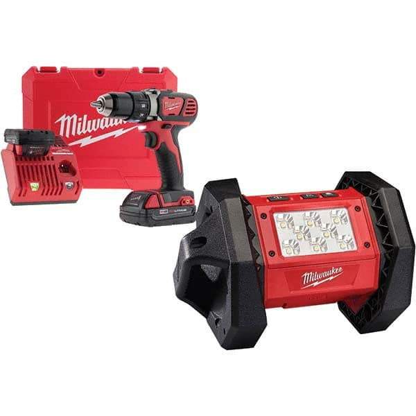 Milwaukee Tool - Cordless Drills Battery Voltage: 18 Battery Chemistry: Lithium-Ion - Benchmark Tooling