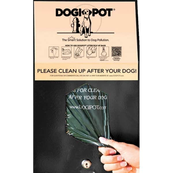 DOGIPOT - Pet Waste Stations Mount Type: Post, Pole or Wall Overall Height Range (Feet): 4' - 8' - Benchmark Tooling