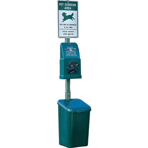 DOGIPOT - Pet Waste Stations Mount Type: Pole Mount Overall Height Range (Feet): 4' - 8' - Benchmark Tooling