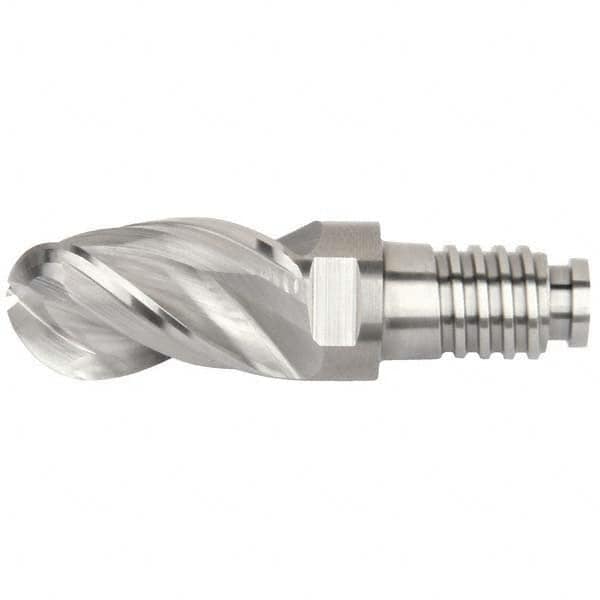 Kennametal - Ball End Mill Heads Mill Diameter (mm): 16.00 Mill Diameter (Decimal Inch): 0.6299 - Benchmark Tooling