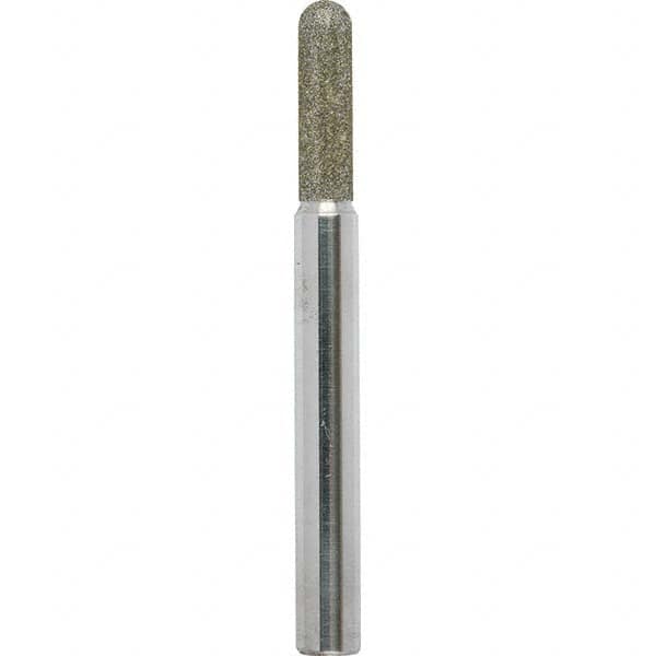 Strauss - Grinding Pins Abrasive Head Diameter (Decimal Inch): 0.500 Abrasive Head Diameter (Inch): 1/2 - Benchmark Tooling