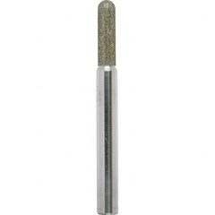 Strauss - Grinding Pins Abrasive Head Diameter (Decimal Inch): 0.500 Abrasive Head Diameter (Inch): 1/2 - Benchmark Tooling