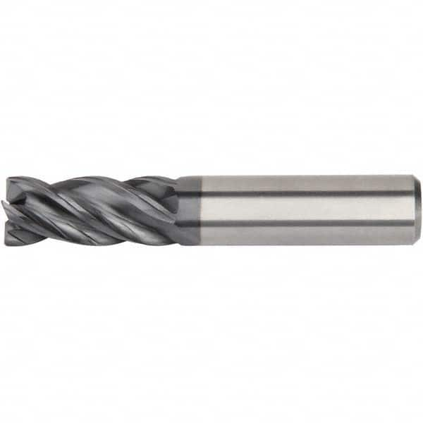 Kennametal - 14mm Diam 4 Flute Solid Carbide 0.5mm Chamfer Width Corner Chamfer End Mill - Benchmark Tooling