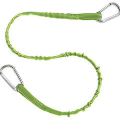 3110 Standard Lime Dual Carabiner-10Lb - Benchmark Tooling