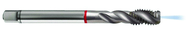 M20x1.5 6H 4-Flute Cobalt Red Ring Semi-Bottoming 40 degree Spiral Flute Tap-Bright - Benchmark Tooling