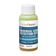 Leak Finder - Automotive Leak Detection Dyes Applications: Refrigeration Container Size: 1 oz. - Benchmark Tooling