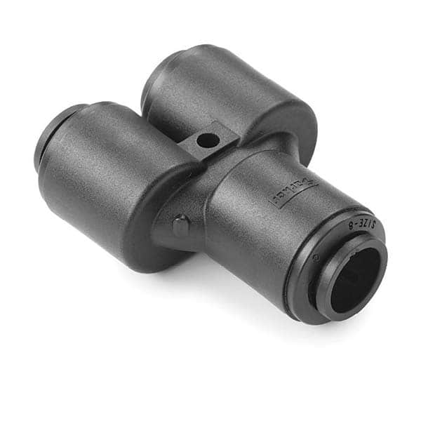 Parker - Plastic Push-To-Connect Tube Fittings Type: Union Y Tube Outside Diameter (Inch): 1/2 - Benchmark Tooling