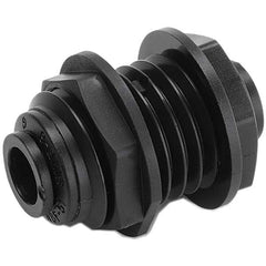 Parker - Plastic Push-To-Connect Tube Fittings Type: Bulkhead Union Tube Outside Diameter (Inch): 1/2 - Benchmark Tooling