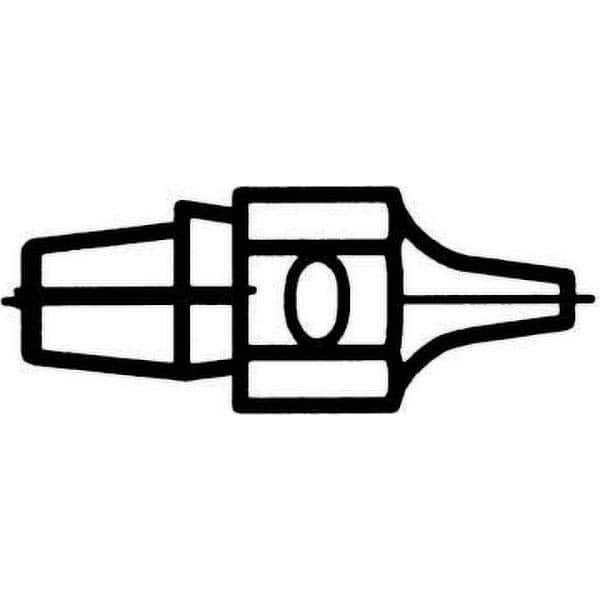 Weller - Soldering Iron Tips; Type: Desoldering Tip ; For Use With: DSX80; DXV80 ; Point Size: 0.7000 (Decimal Inch); Tip Diameter: 1.900 (Inch); Tip Diameter: 1.900 (mm) - Exact Industrial Supply