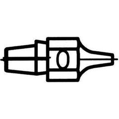 Weller - Soldering Iron Tips; Type: Desoldering Tip ; For Use With: DSX80; DXV80 ; Point Size: 0.7000 (Decimal Inch); Tip Diameter: 1.900 (Inch); Tip Diameter: 1.900 (mm) - Exact Industrial Supply