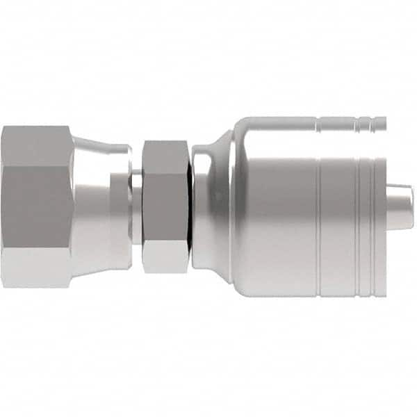 Eaton - Hydraulic Hose Fittings & Couplings Type: Female Straight Pipe Swivel Hose Diameter: 3/4 (Inch) - Benchmark Tooling