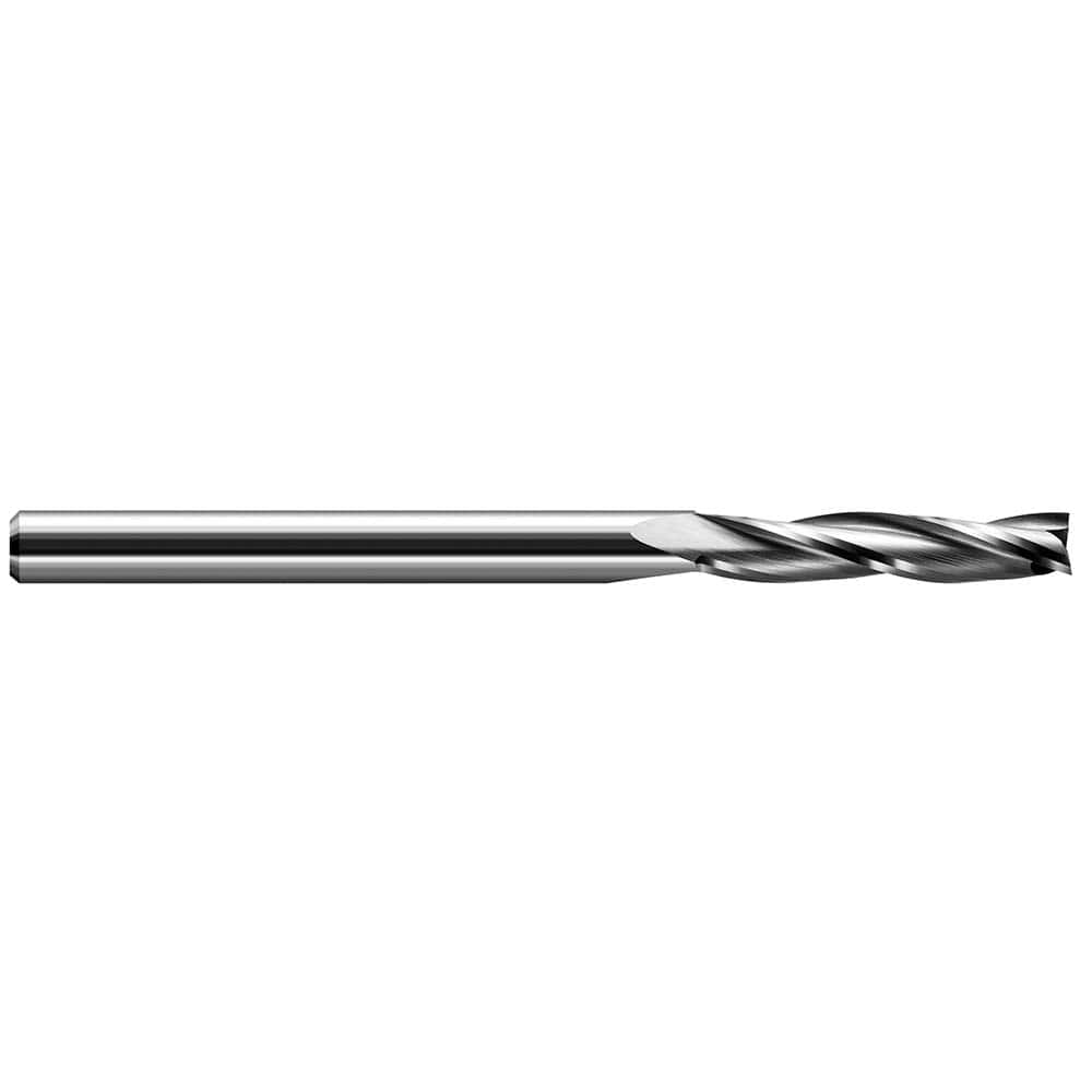 Harvey Tool - Square End Mills; Mill Diameter (Inch): 3/8 ; Mill Diameter (Decimal Inch): 0.3750 ; Length of Cut (Decimal Inch): 0.5630 ; Material: Solid Carbide ; Finish/Coating: Uncoated ; Shank Diameter (Inch): 3/8 - Exact Industrial Supply
